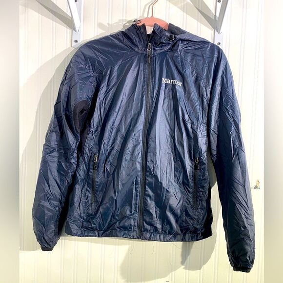 Marmot Lightweight Hooded Jacket Sz S - Picture 1 of 4